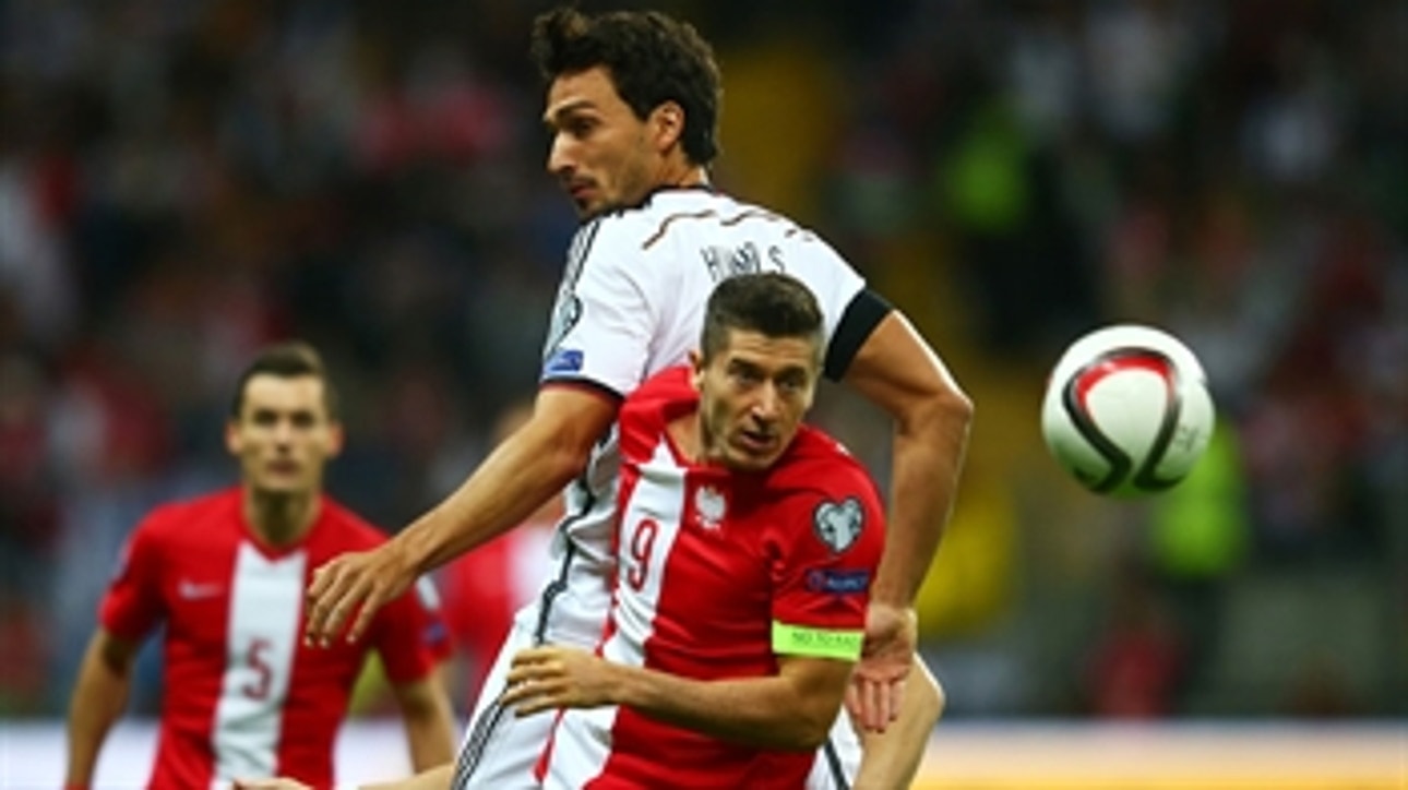 Lewandowski pulls one back for Poland against Germany - Euro 2016 Qualifiers Highlights