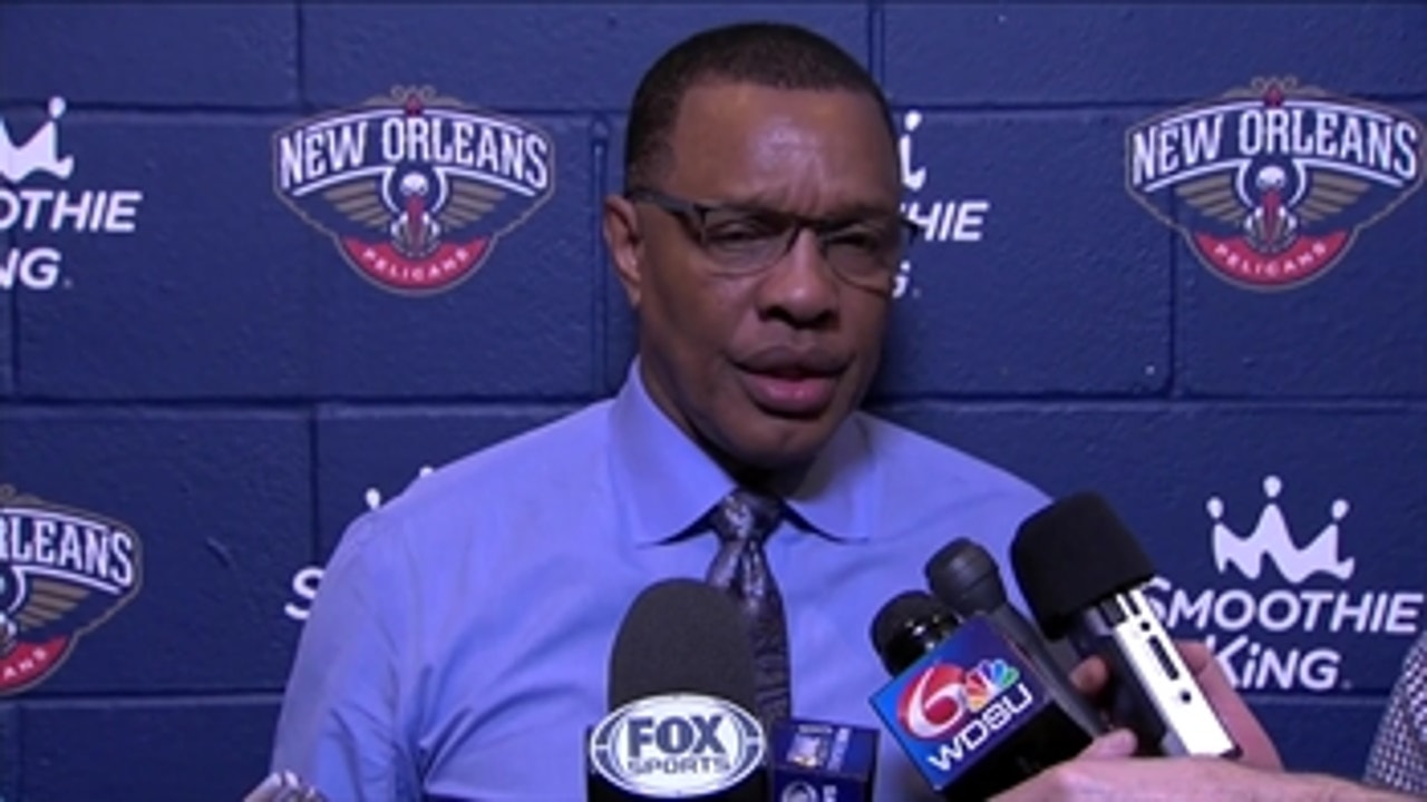 Alvin Gentry talks AD being out, loss to Washington