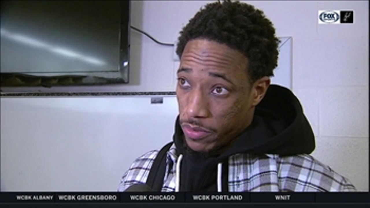 DeMar DeRozan talks San Antonio's 111-105 Loss in Houston