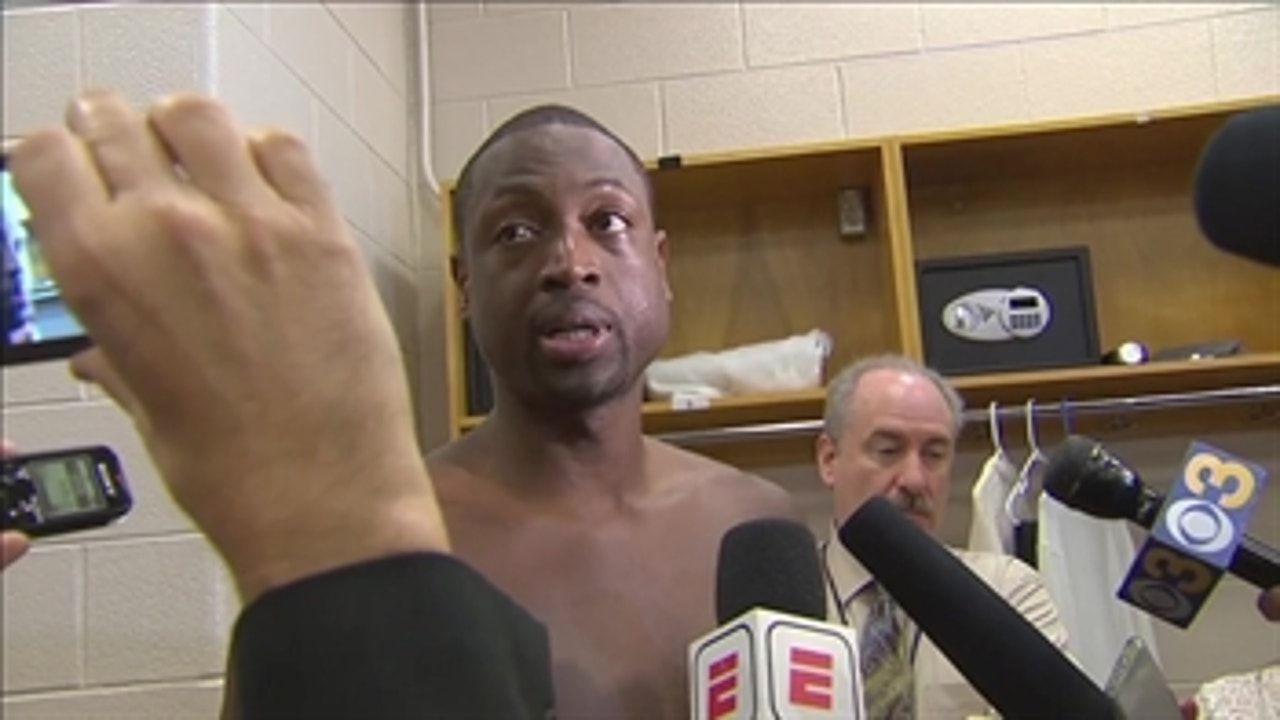 Dwyane Wade: They beat our butts, but it's still a 7-game series