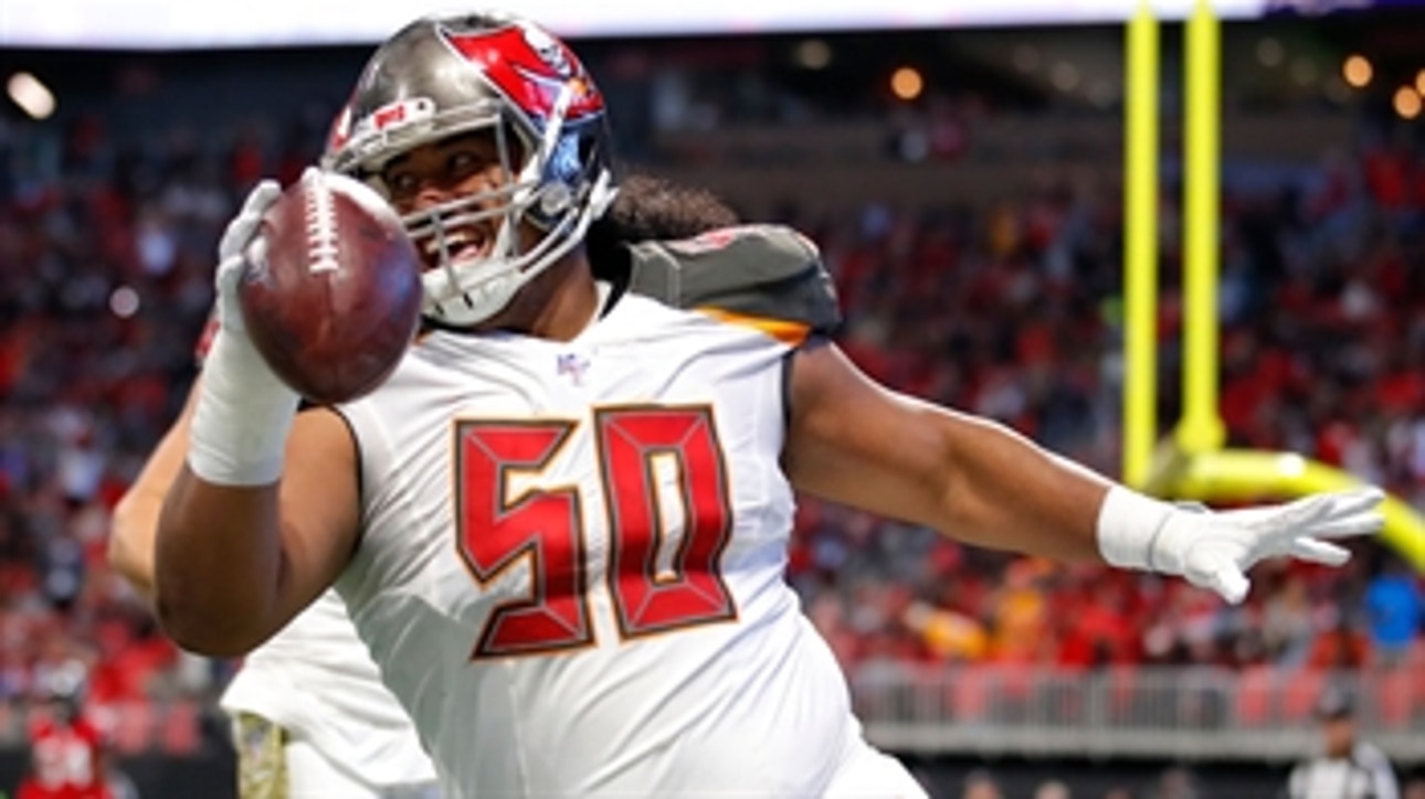 Bucs DT Vita Vea becomes heaviest player in NFL history to score offensive TD