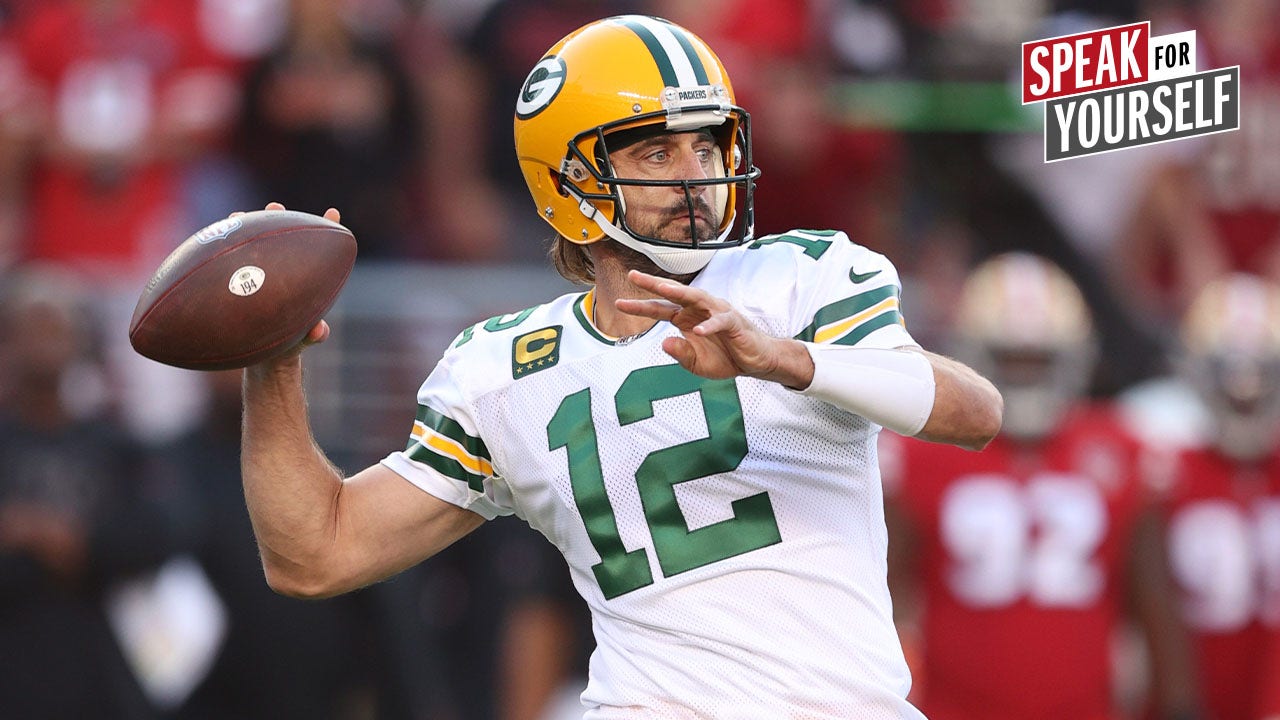 Marcellus Wiley: The Packers have not put all concerns to rest, but Aaron Rodgers has for himself I SPEAK FOR YOURSELF