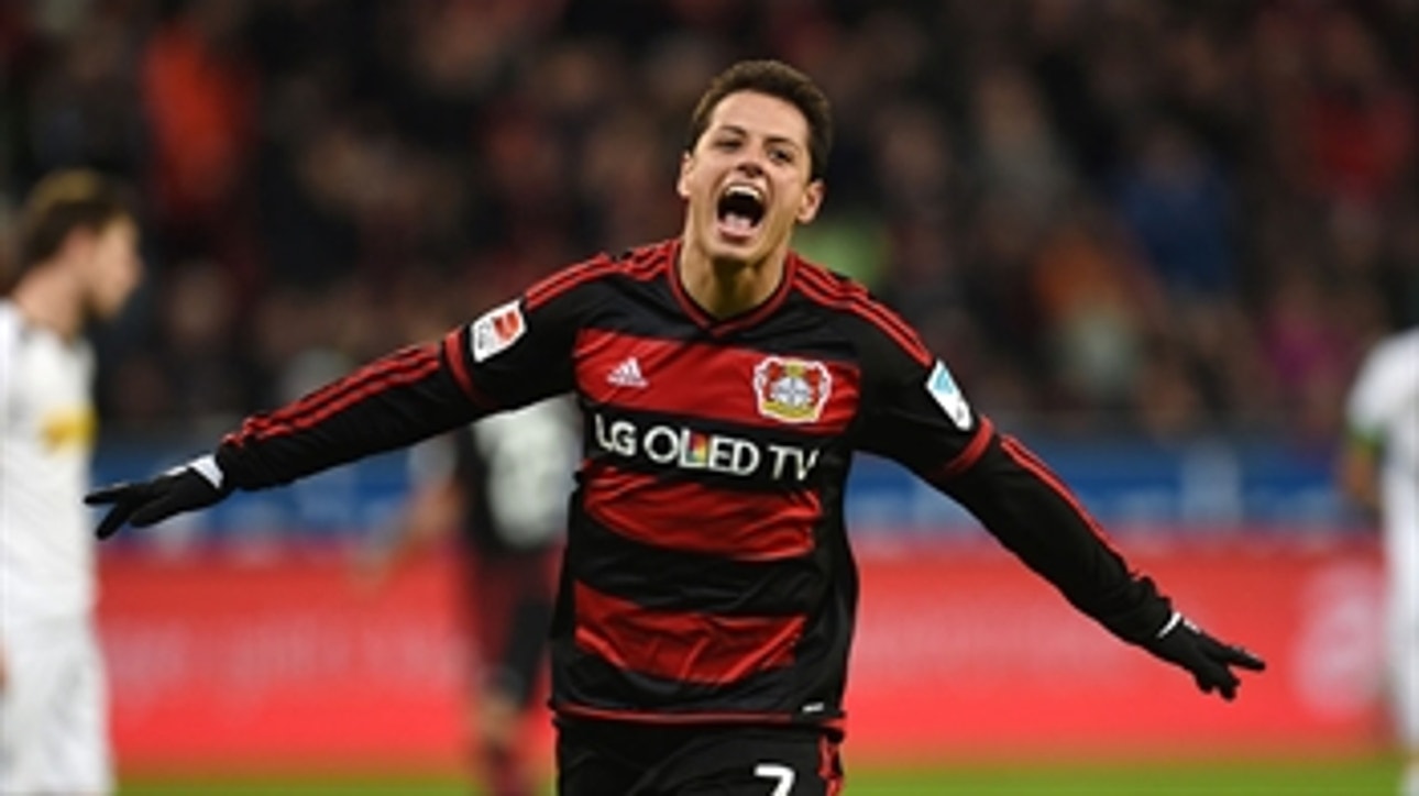 Chicharito goal gives Leverkusen 2-0 lead against Hannover 96  ' 2015-16 Bundesliga Highlights