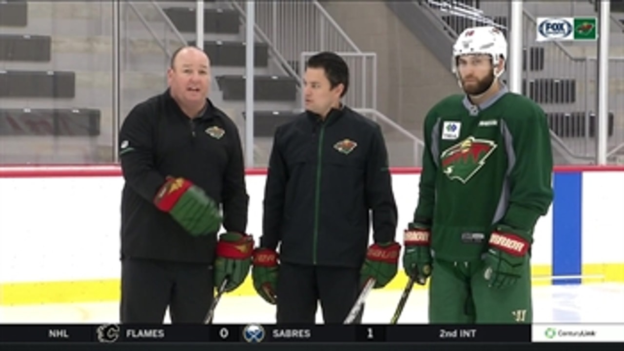 On Ice Instructional: The 'Bird Step Turn' with Wild's Zucker