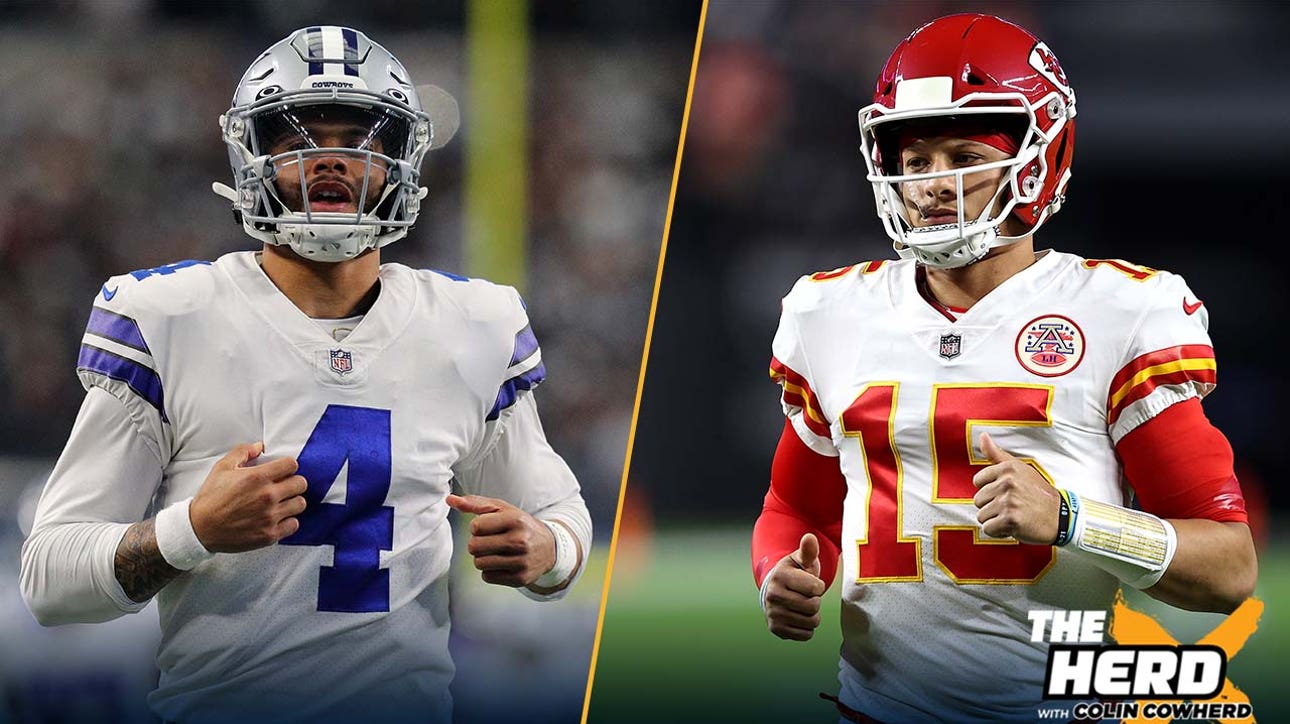 Colin Cowherd: Dak Prescott is having a better year than Patrick Mahomes I THE HERD