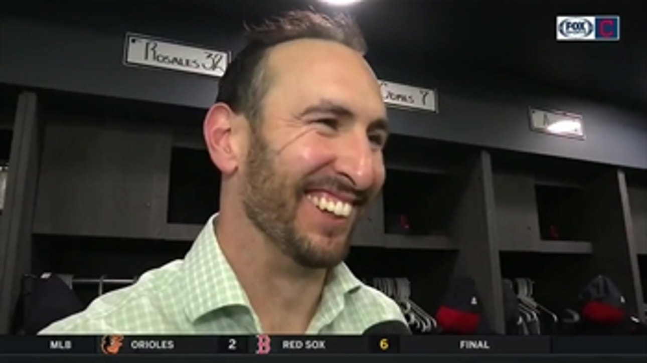 Adam Rosales was happy to homer in his return to Chicago