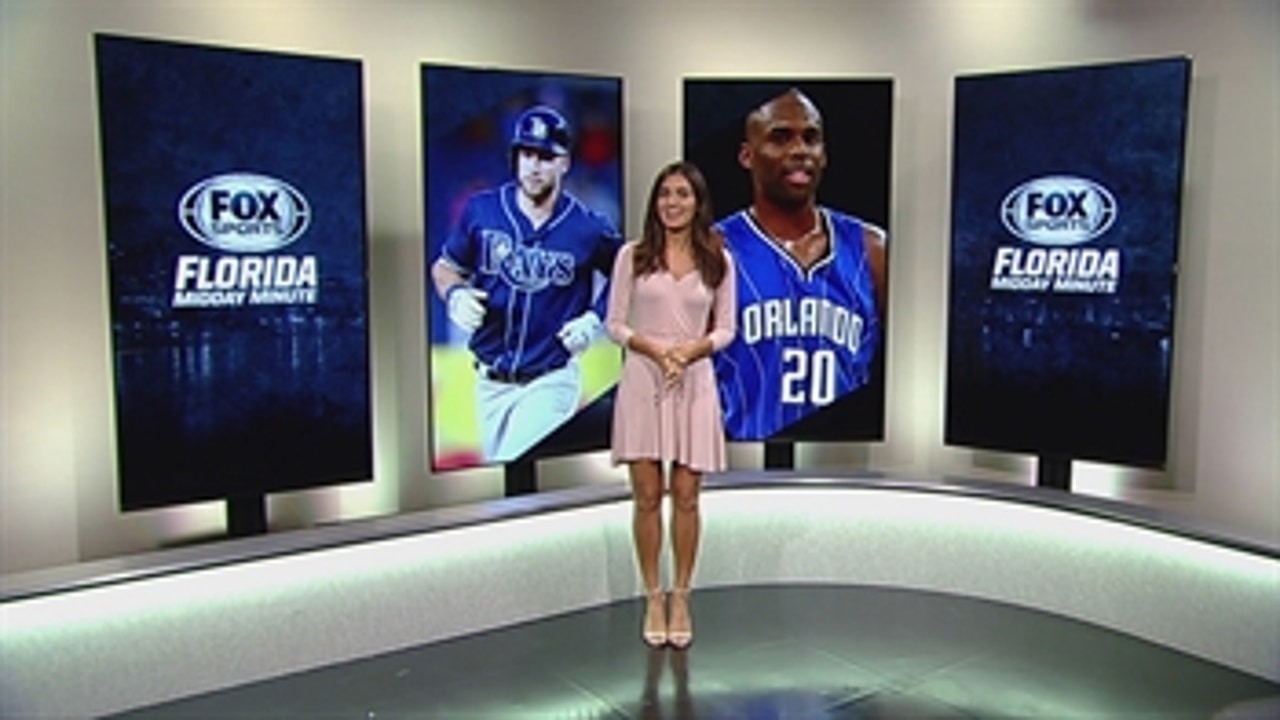 Florida Midday Minute: Magic vs. 76ers, extension for Rays' Kiermaier