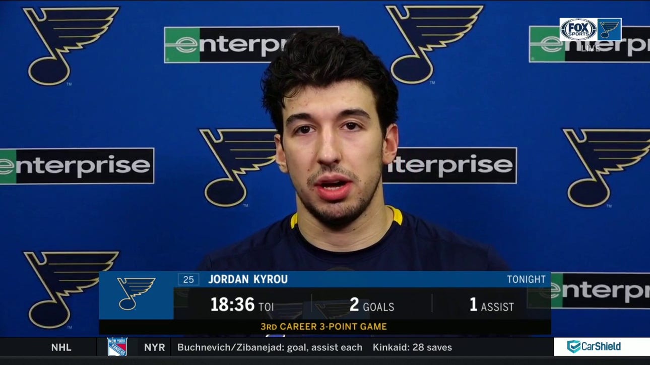 Kyrou after two tallies: 'Goals come in all sorts of ways'