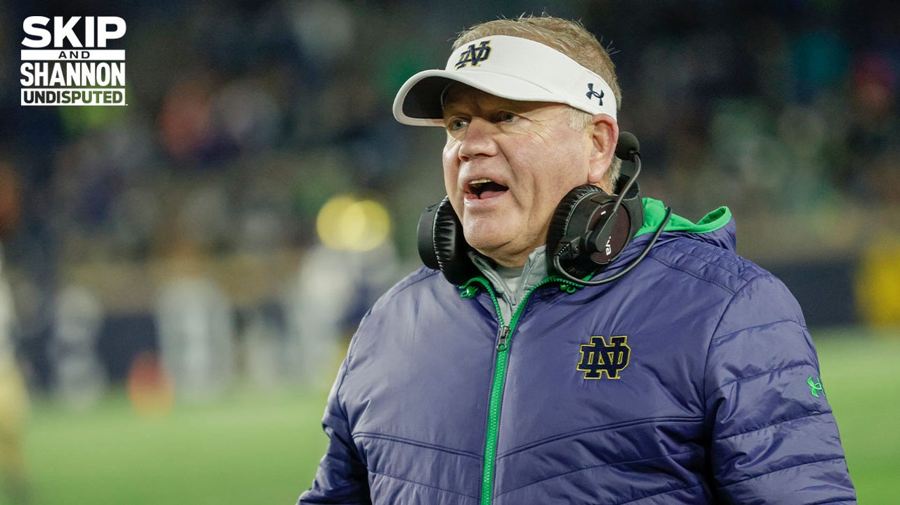 Shannon Sharpe reacts to Brian Kelly leaving Notre Dame for LSU head coaching job I UNDISPUTED