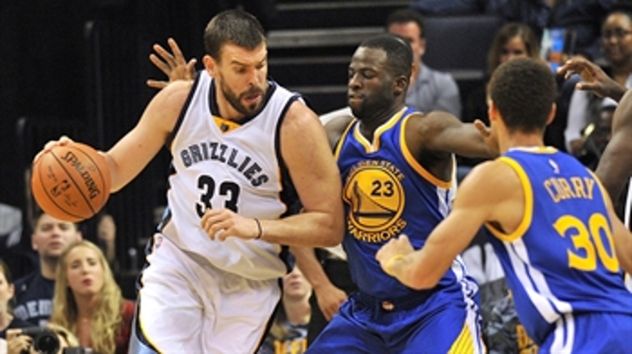 Warriors' outside shooting downs Grizzlies