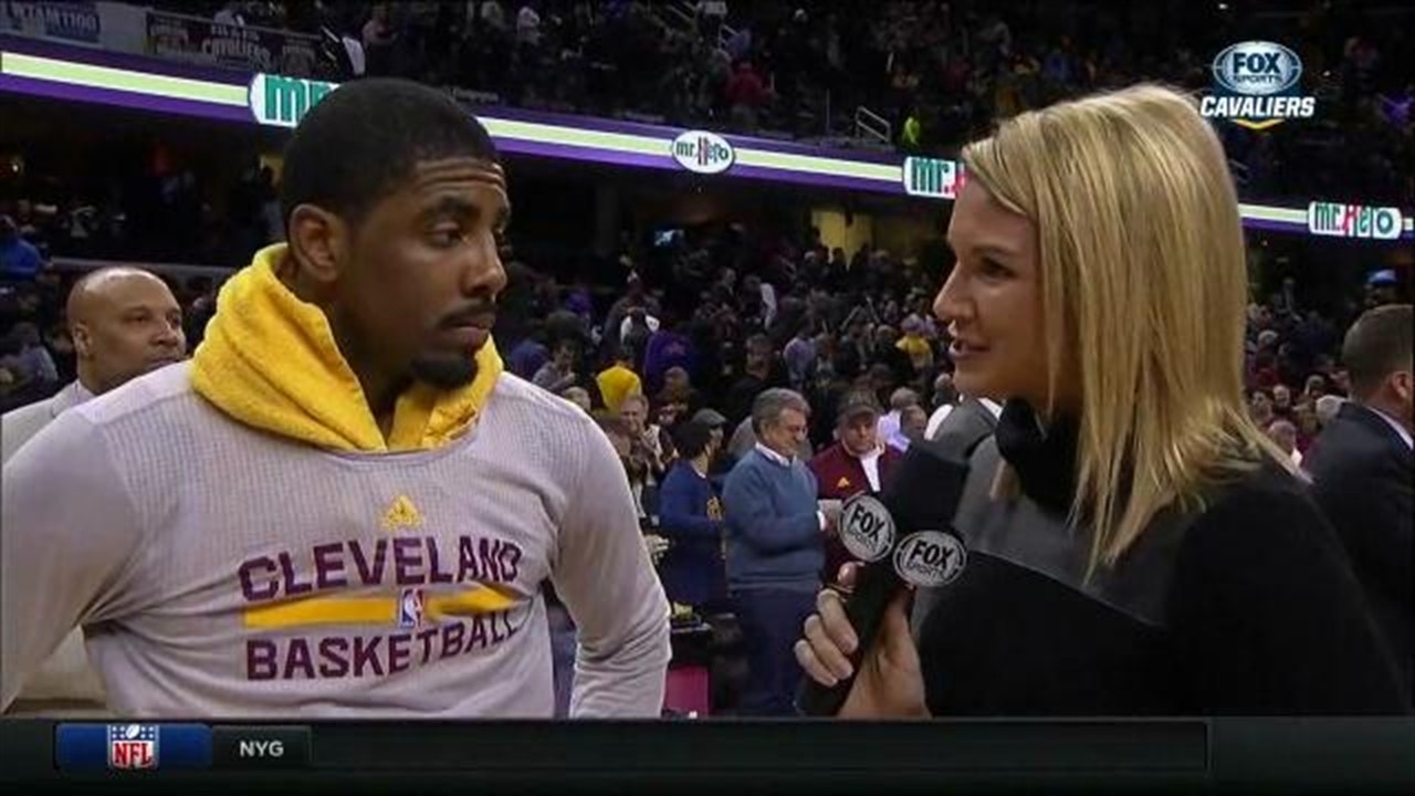 Kyrie Irving on Kobe's mentoring: 'Only a phone call away.'