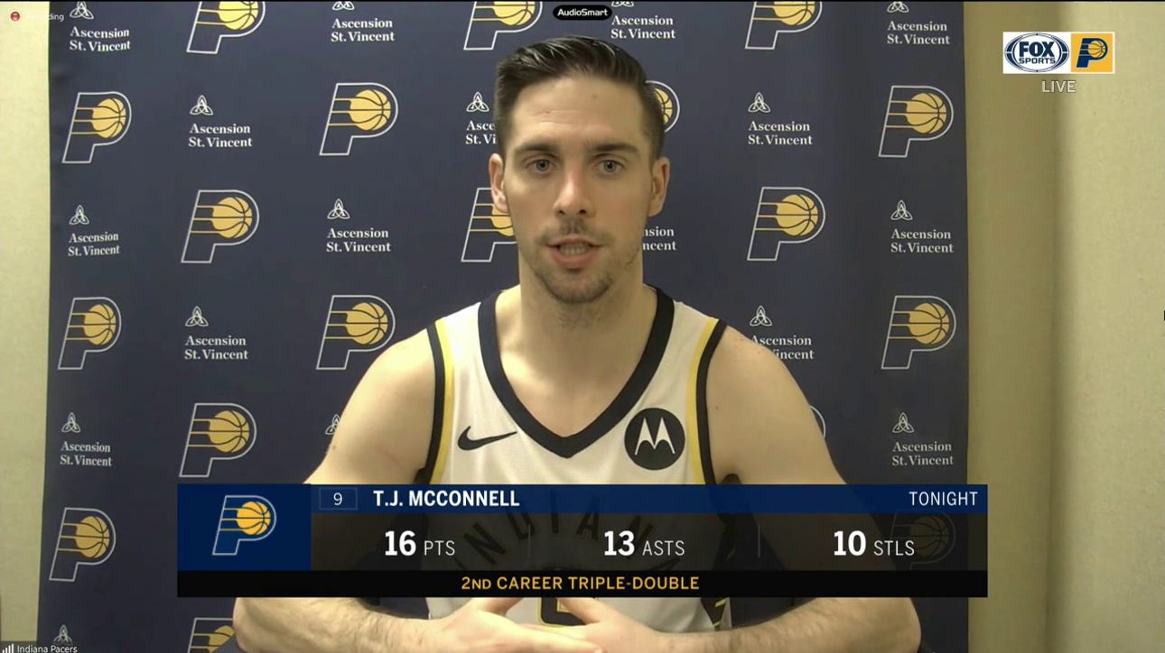 McConnell on triple-double: 'My teammates enabled it'