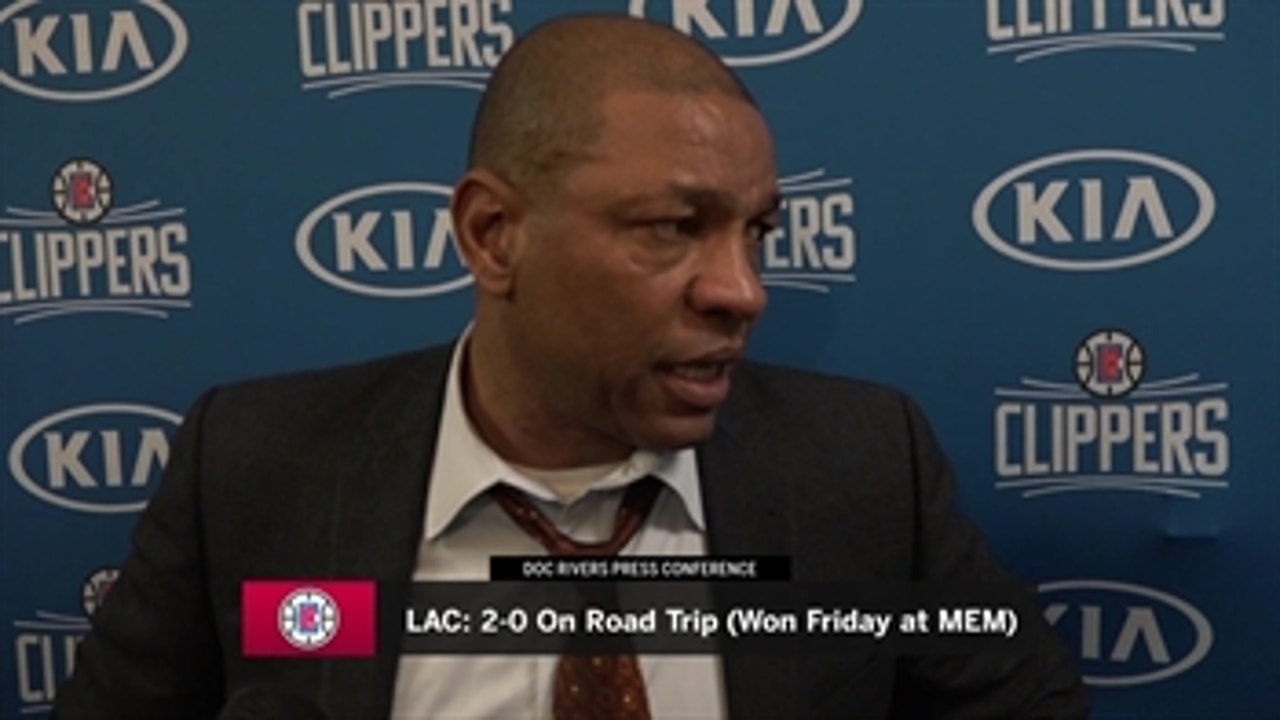 Doc Rivers on the Clippers' second win on their road trip