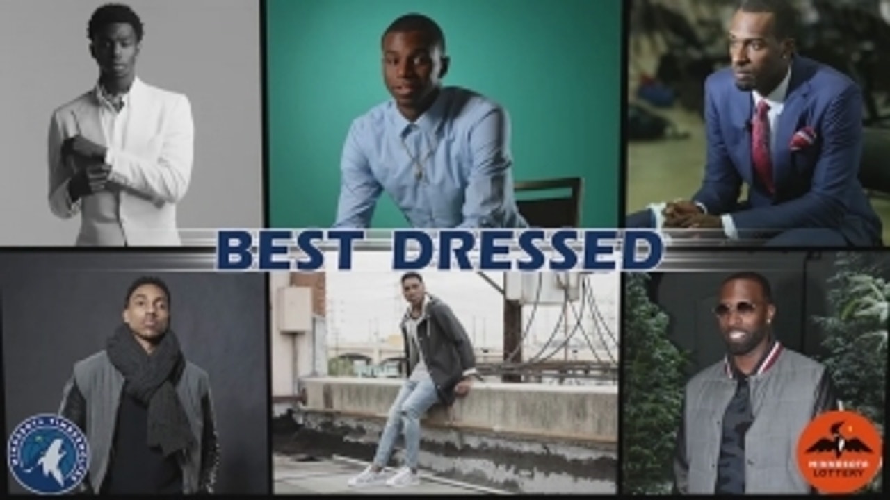 Who would win "Best Dressed" on the Timberwolves?