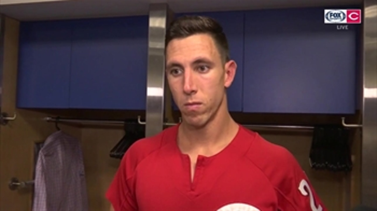 Michael Lorenzen breaks down where he struggled against the Marlins