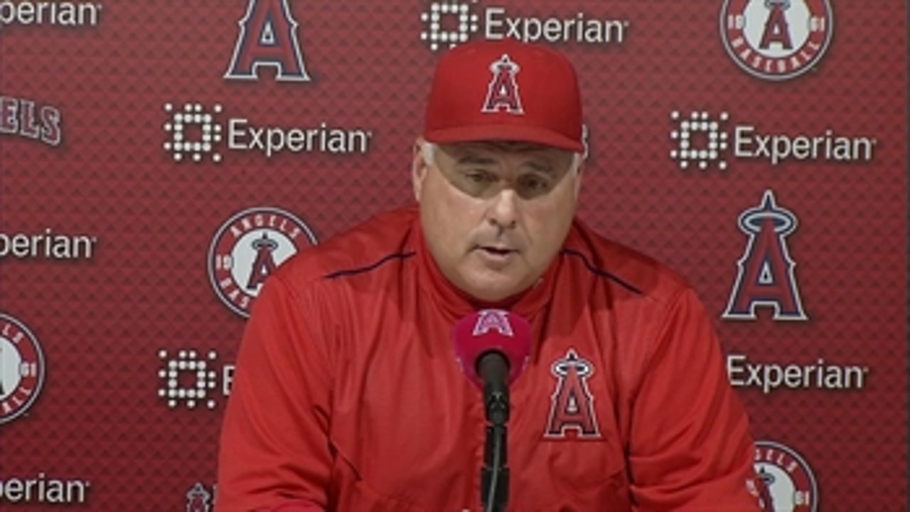 Scioscia: 'We're searching for' consistency