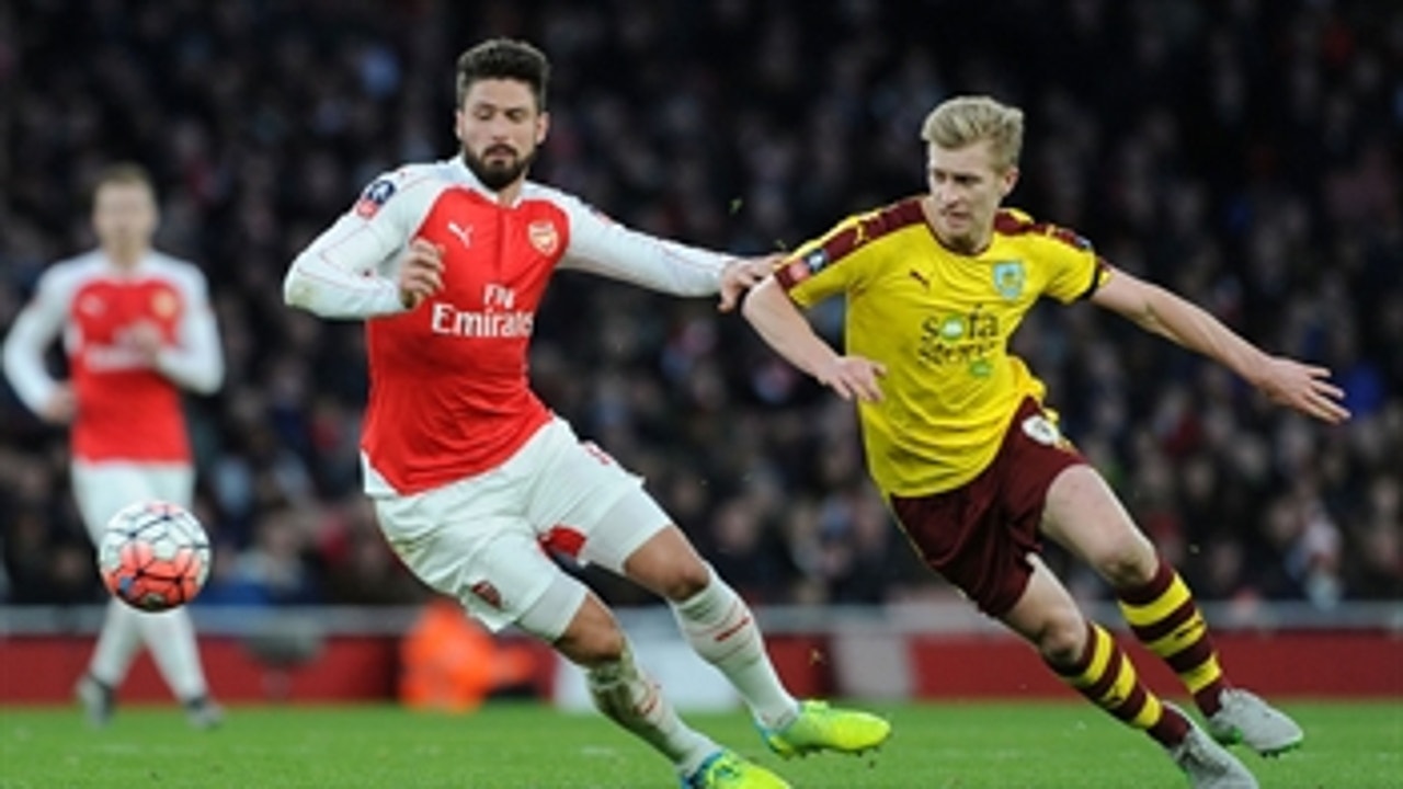 Arsenal vs. Burnley ' 2015-16 FA Cup Highlights