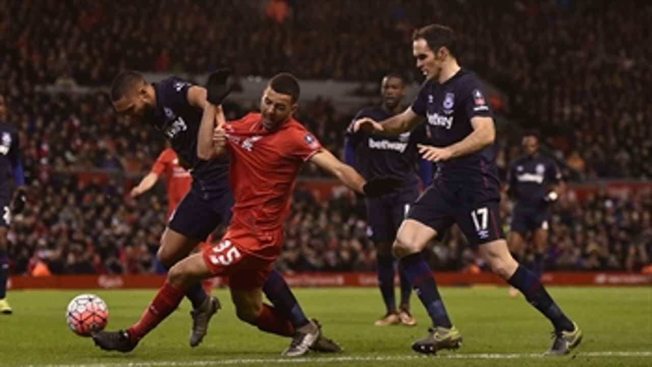 Liverpool vs West Ham ' 2015-16 FA Cup Highlights