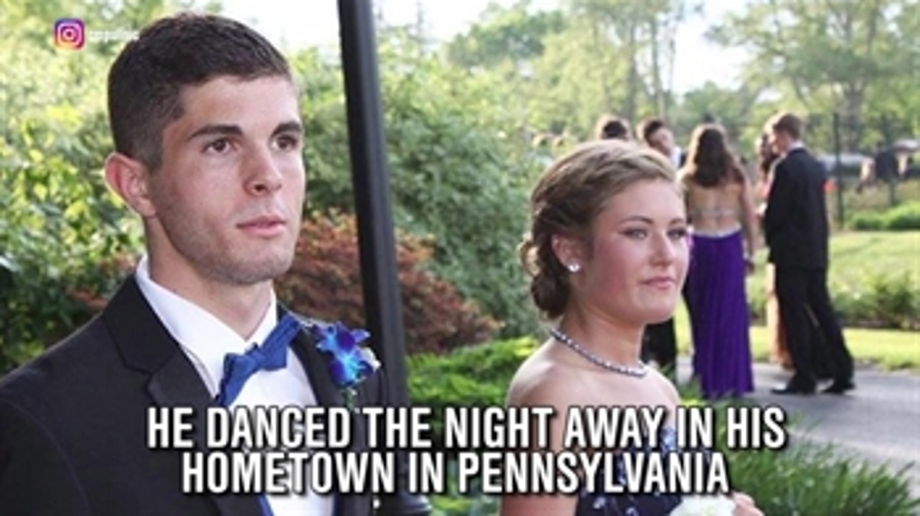 Christian Pulisic attended prom the night before scoring his first USA goal