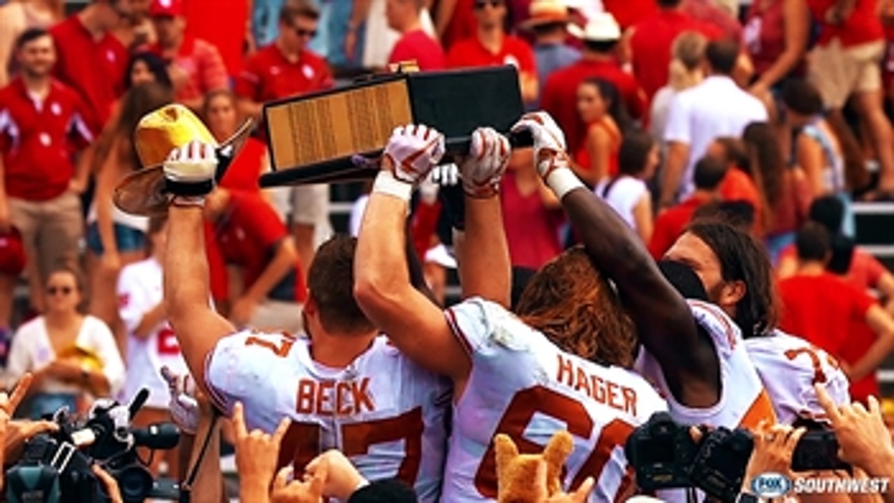 Sights and Sounds of Longhorns' Red River Showdown celebration