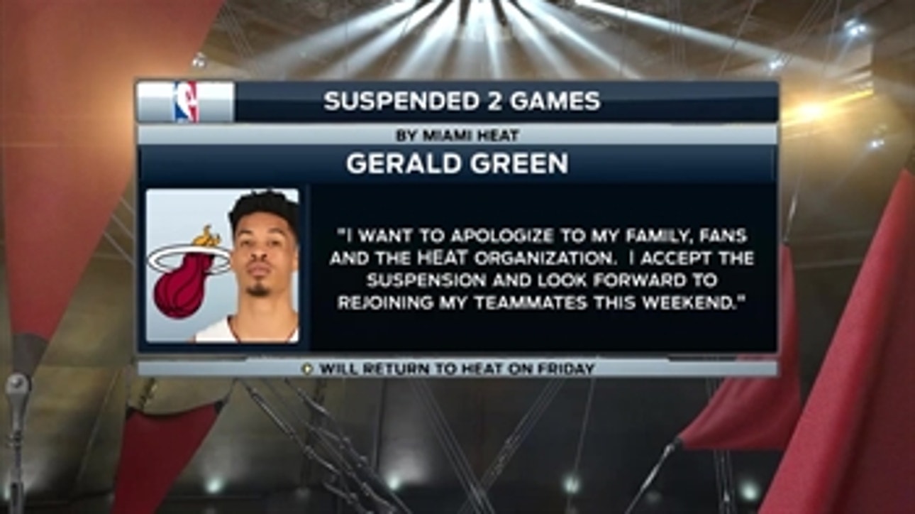 Gerald Green handed 2-game suspension