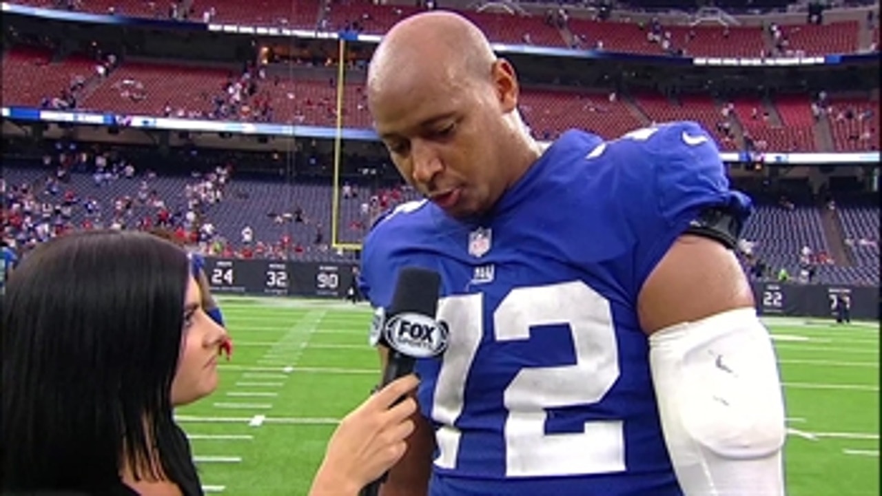 Kerry Wynn: Giants 'finished strong' vs Houston