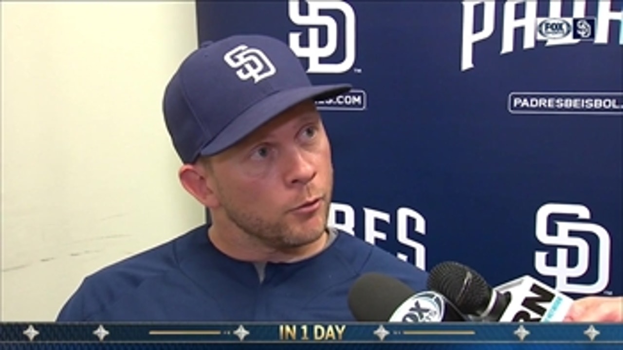 Andy Green talks about the Padres' fifth consecutive series win