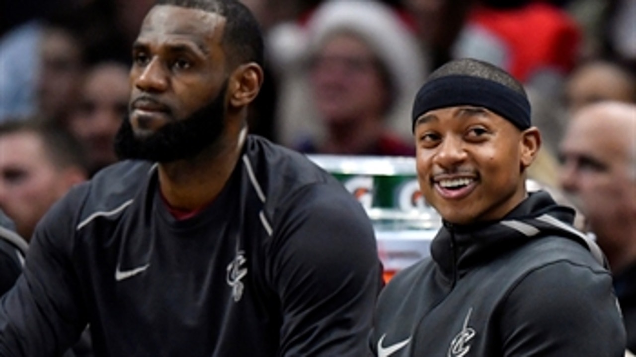 Skip on Isaiah Thomas' return: 'If anybody can figure out how to blend him into the starting unit, it's LeBron James'