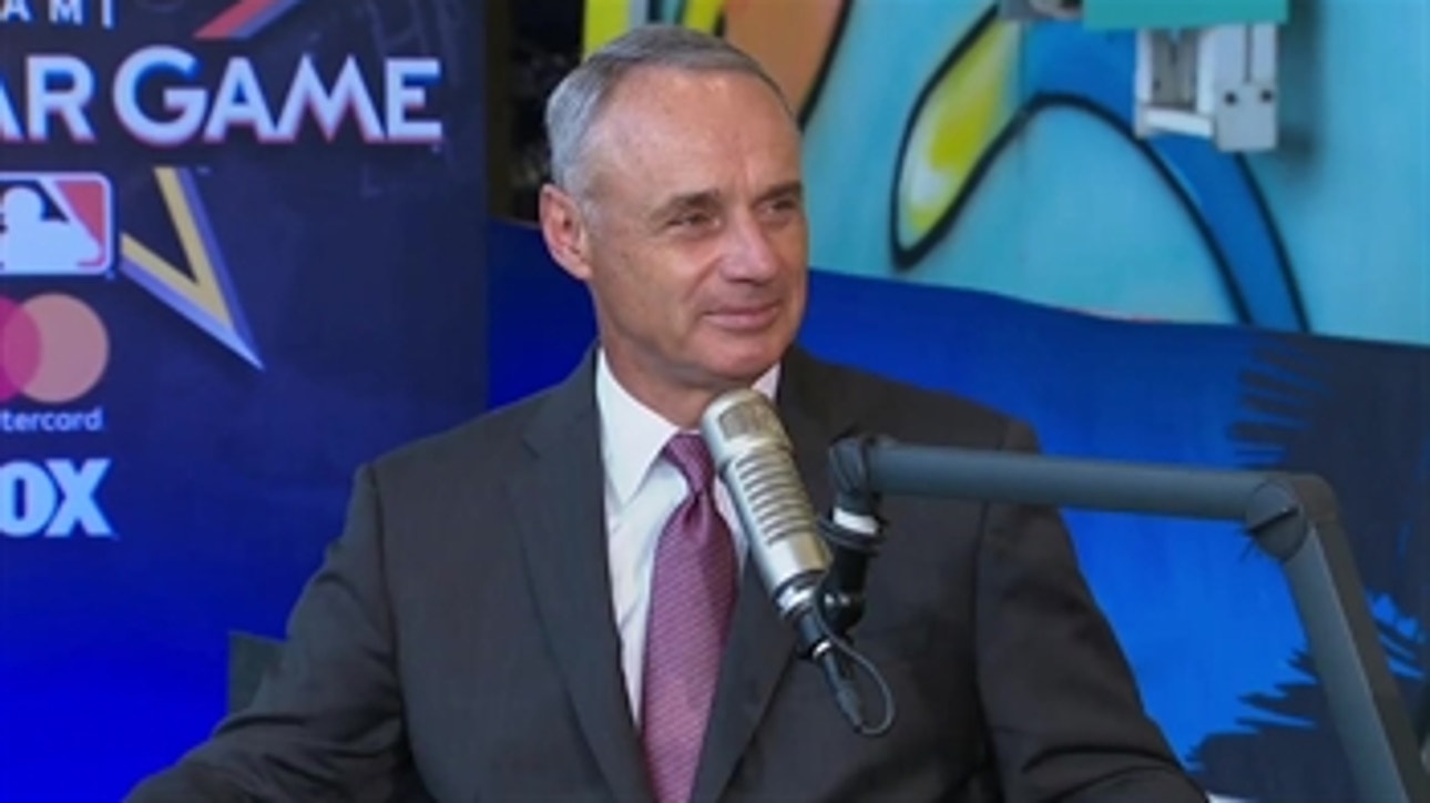 Is there anything wrong with the home run trend in baseball? Rob Manfred has the answers ' THE HERD
