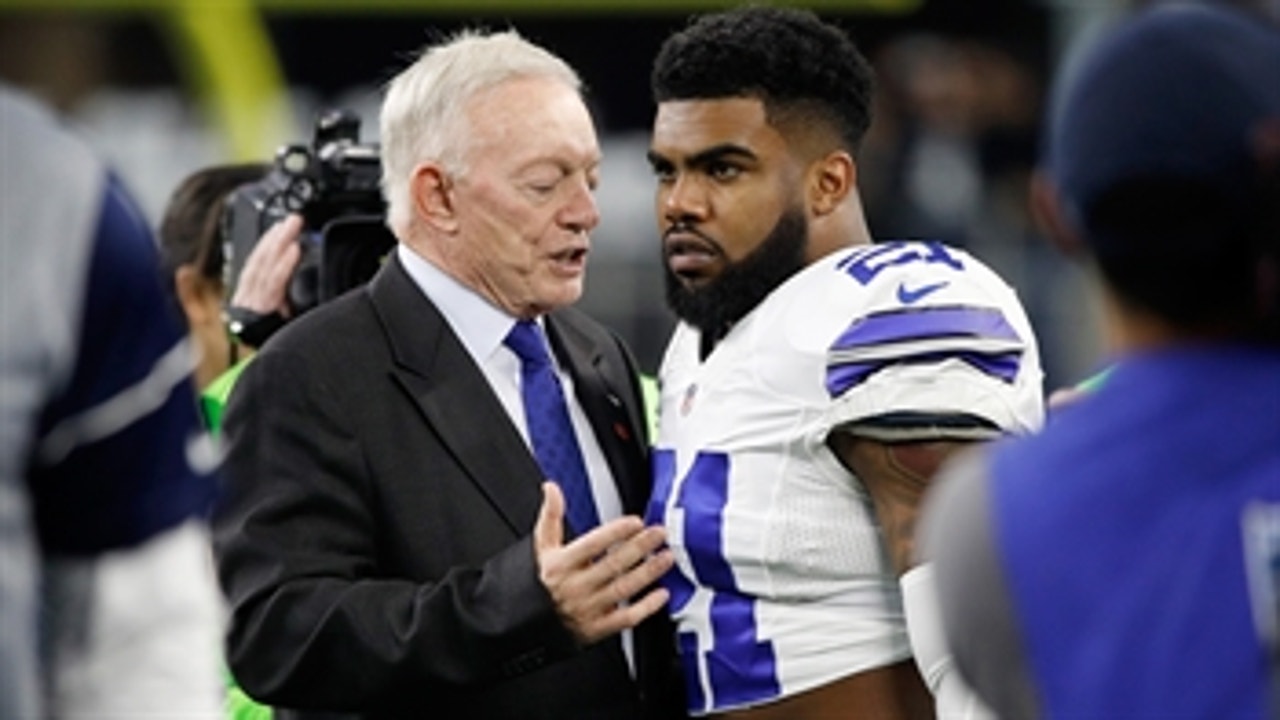 Skip Bayless on Ezekiel Elliott negotiations: 'Jerry is going to figure this out'