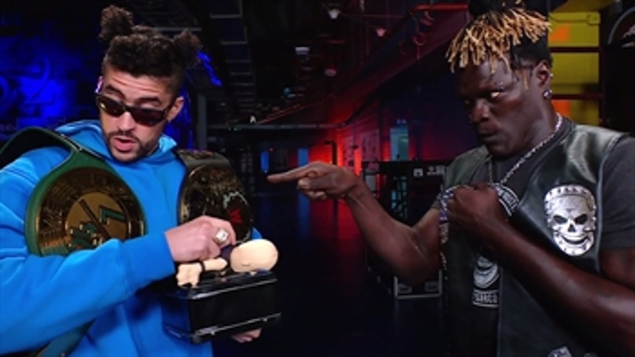 Bad Bunny negotiates a 24/7 Championship trade with R-Truth: Raw, Mar. 15, 2021