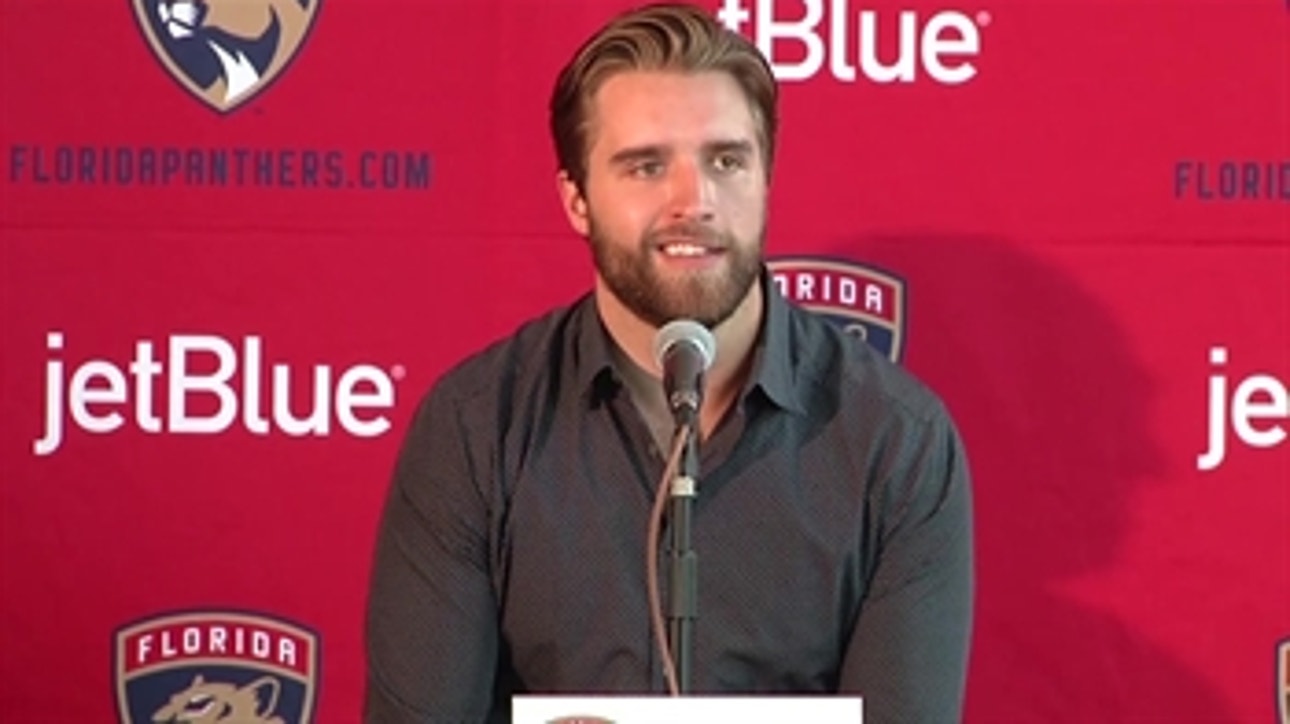 Panthers' Aaron Ekblad says he never wants to leave South Florida