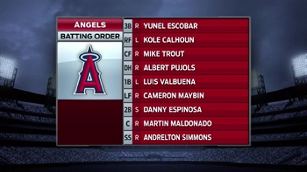 Spring Training Minute: Angels' Opening Day lineup?
