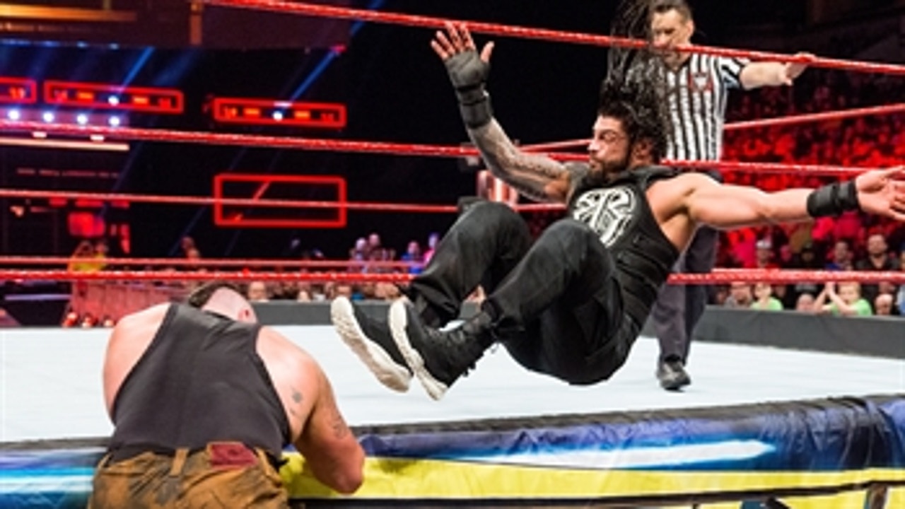 Roman Reigns vs. Braun Strowman: WWE Fastlane 2017 (Full Match)