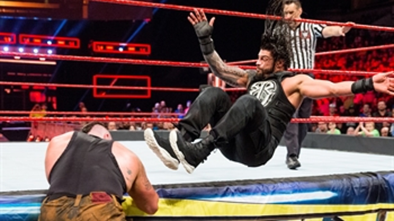 Roman Reigns vs. Braun Strowman: WWE Fastlane 2017 (Full Match)
