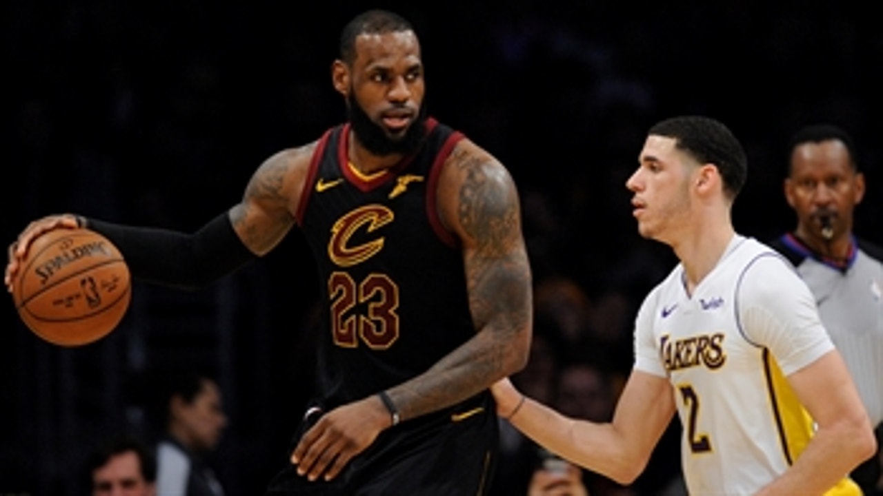 Nick Wright reacts to LeBron's Cavs losing to Lonzo's Lakers