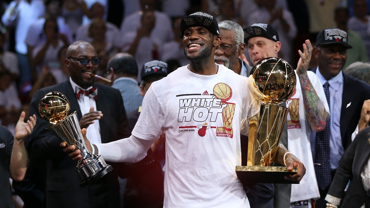 Nick Wright lists LeBron James' top 10 playoff games