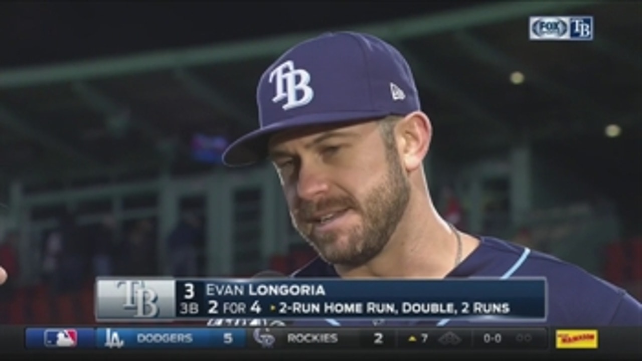 Evan Longoria on attacking Porcello, overcoming wild 7th inning
