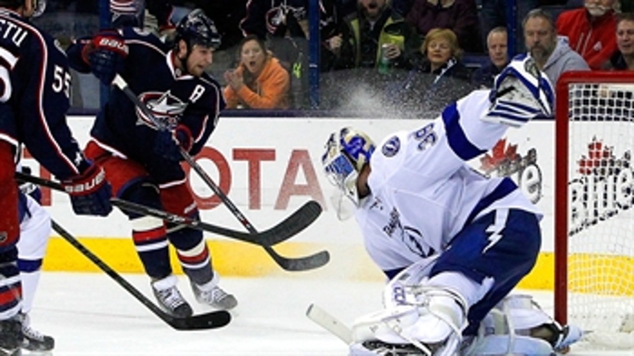 Lightning edged by Blue Jackets