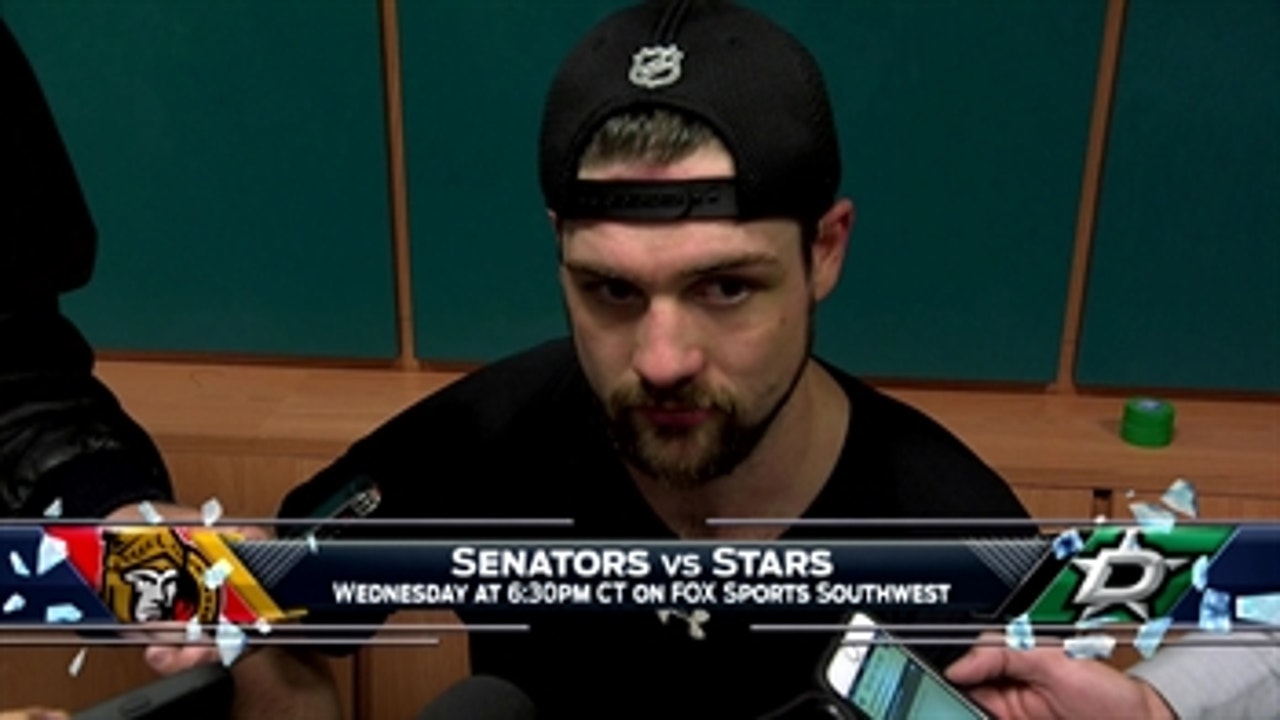 Jamie Benn: 'That's clean living right there'