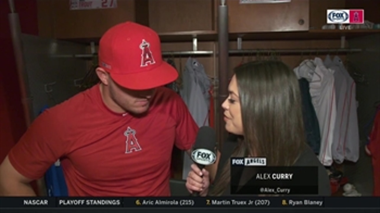Mike Trout: "I am humbled and appreciative of everything"