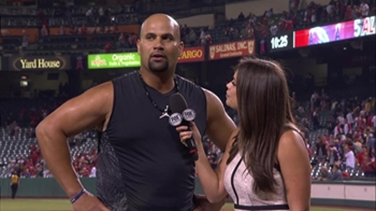 Pujols sends the crowd home happy with 2-run, game-winning homer
