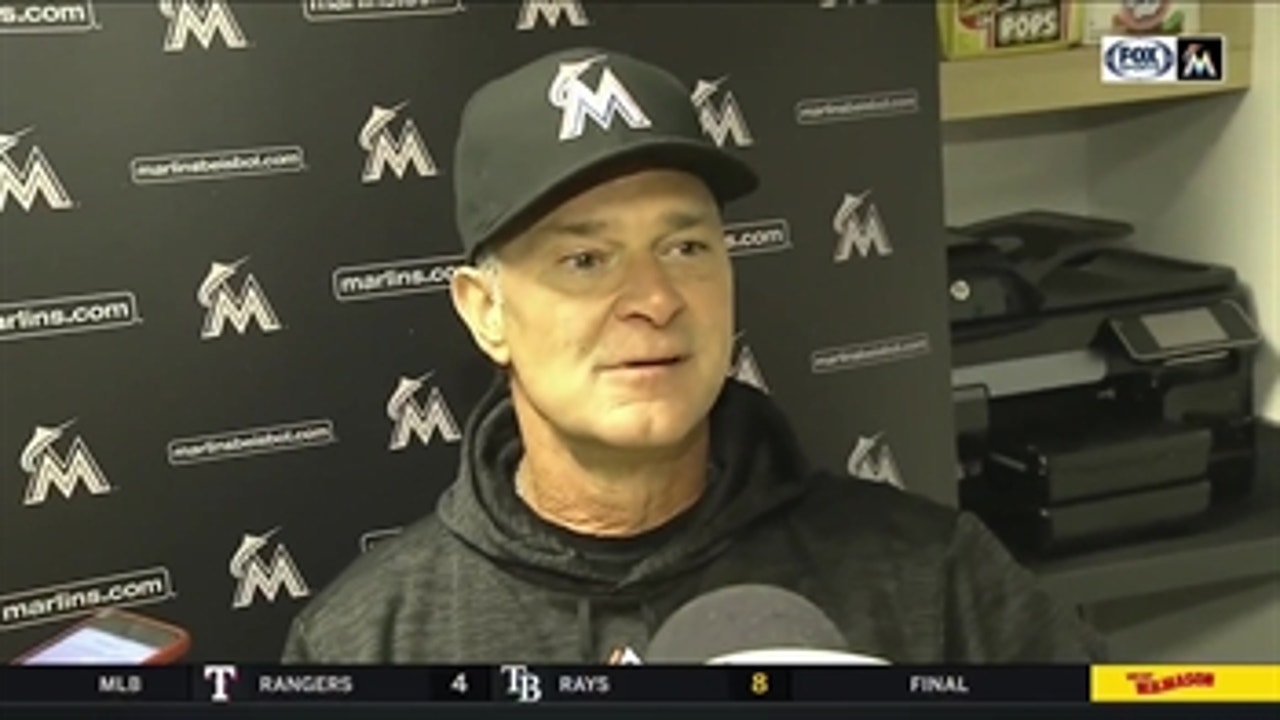 Don Mattingly discusses Monday's loss to the Yankees