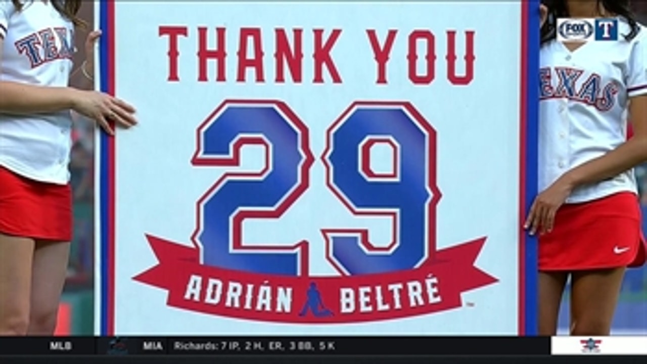 Big Day with Beltre's Retirement Ceremony, Sweep of Double-header