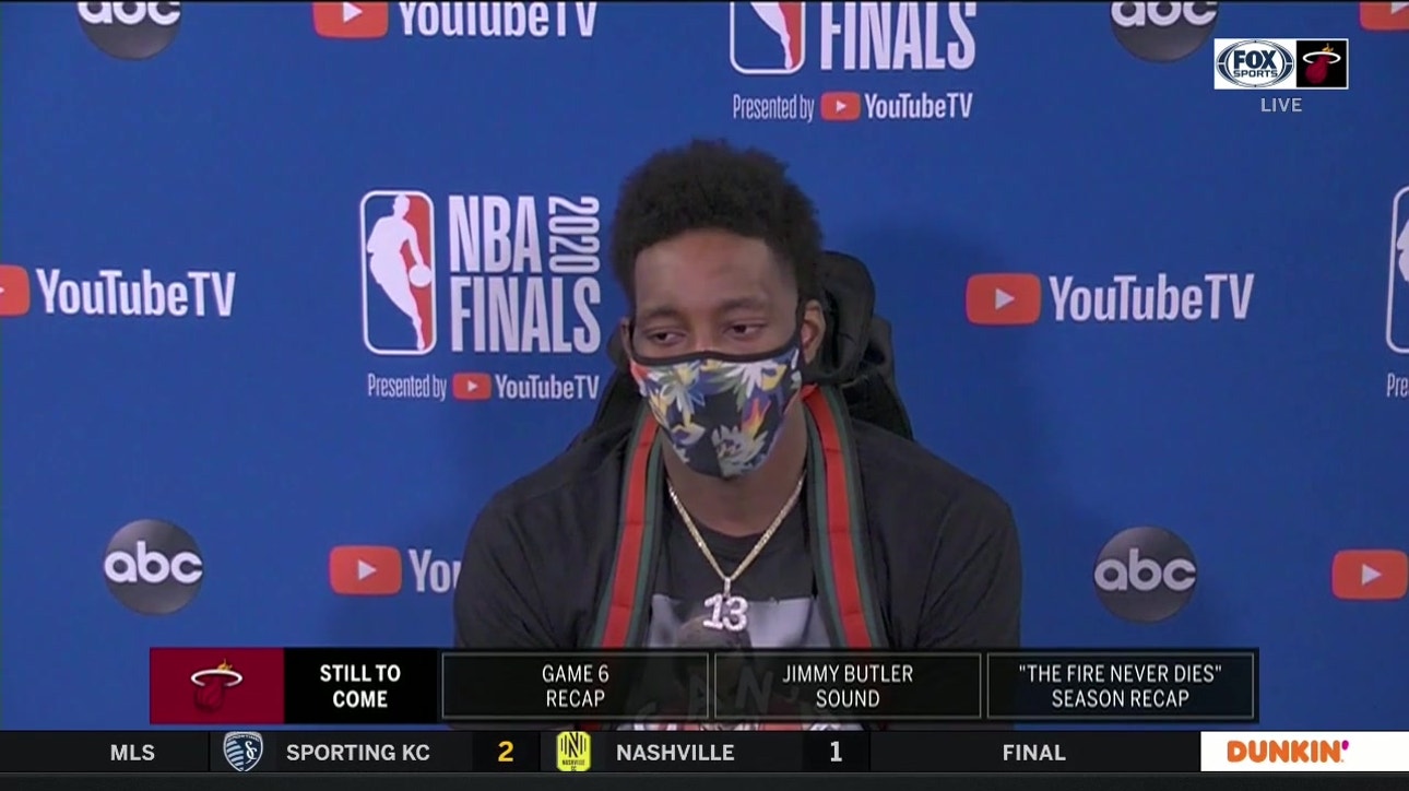 Bam Adebayo praises Heat teammates after season ends with Game 6 loss