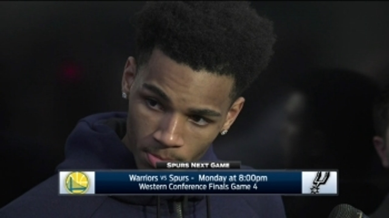 Dejounte Murray on Game 3 loss to Golden State