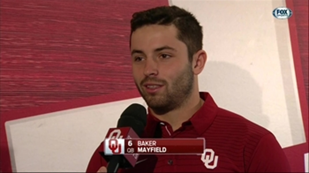 Baker Mayfield on Bye Week, Preparing For Iowa State