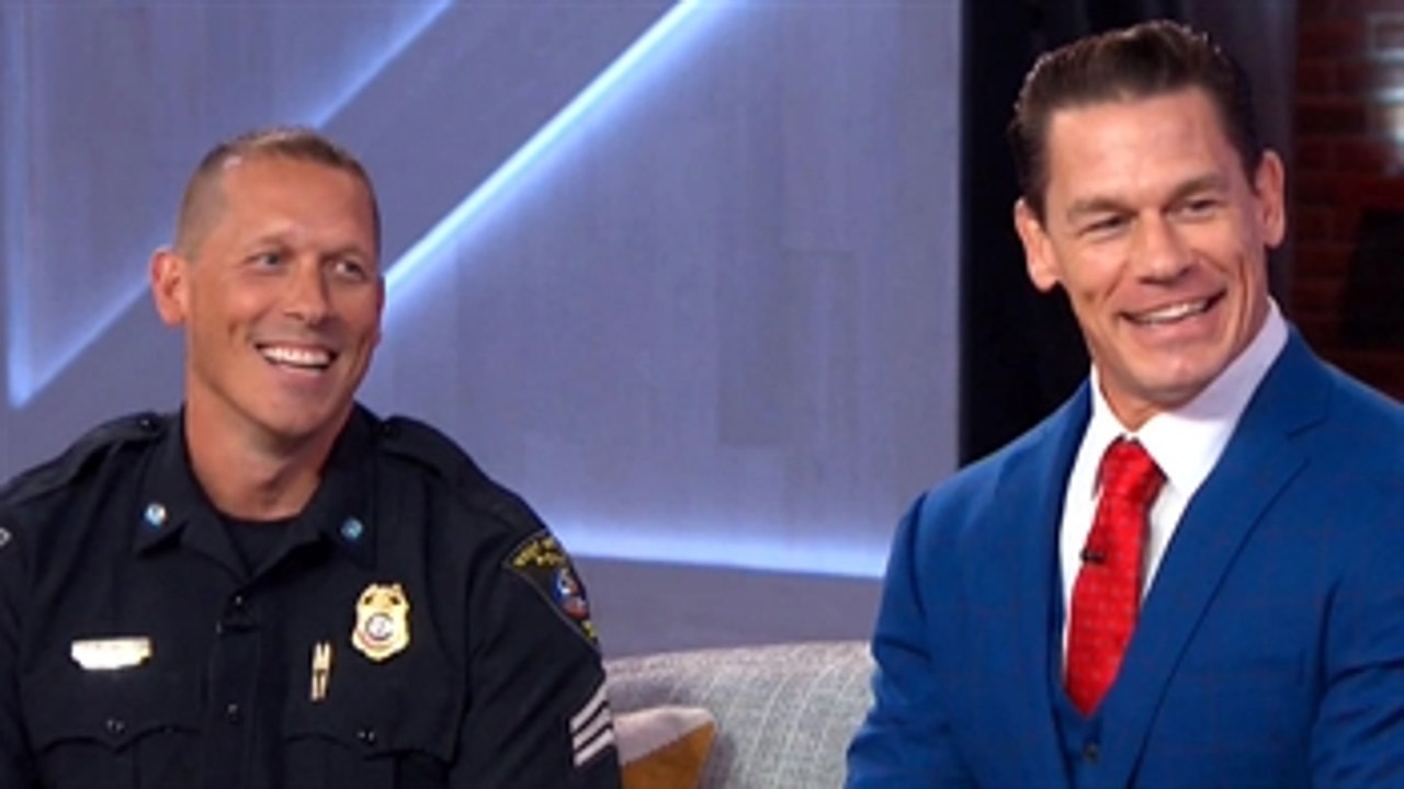John Cena one-ups his brother on "The Kelly Clarkson Show"