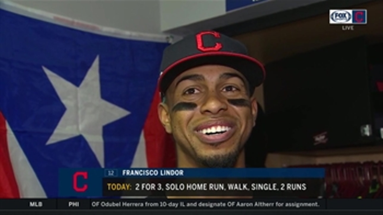 Francisco Lindor breaks down the Tribe's performance since his return