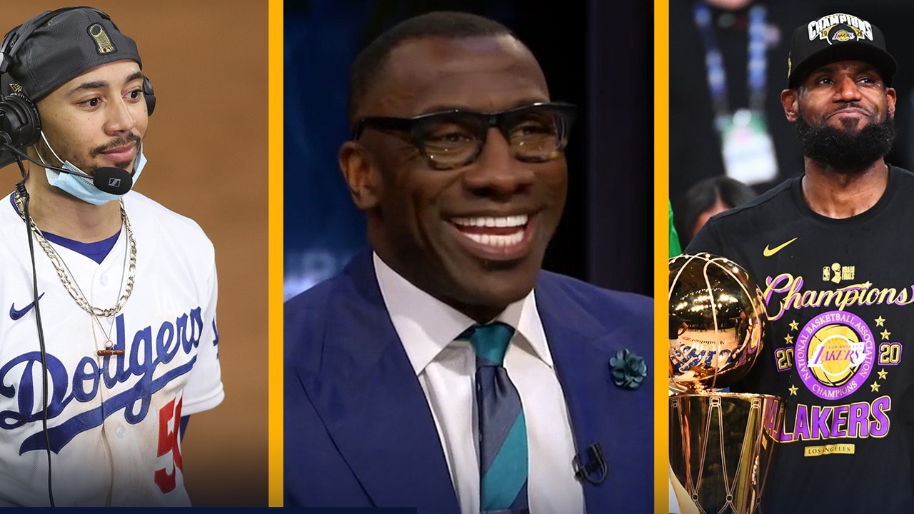 Shannon Sharpe decides which LA championship was more impressive:  Mookie's Dodgers or LeBron's Lakers ' UNDISPUTED